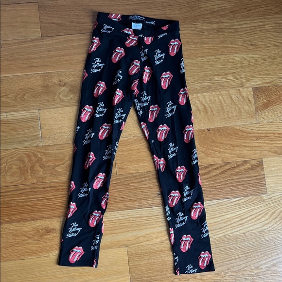 ZARA Rolling Stobes Leggings - Picture 1 of 3